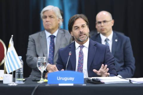 Presidente de Uruguay Luis Lacalle Pou en la CELAC 